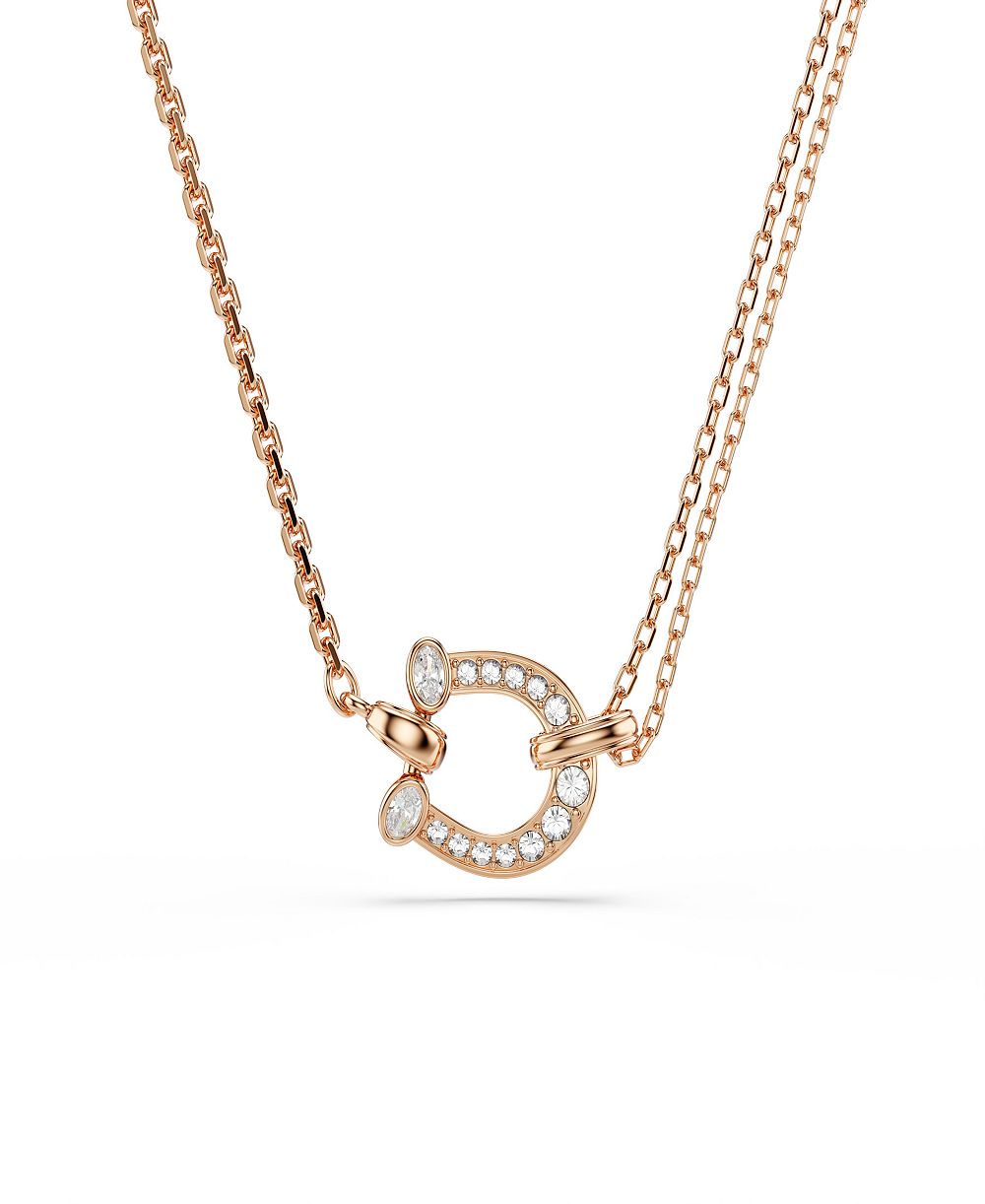 Кулон на цепочке Swarovski Symbolica с позолотой розового золота
