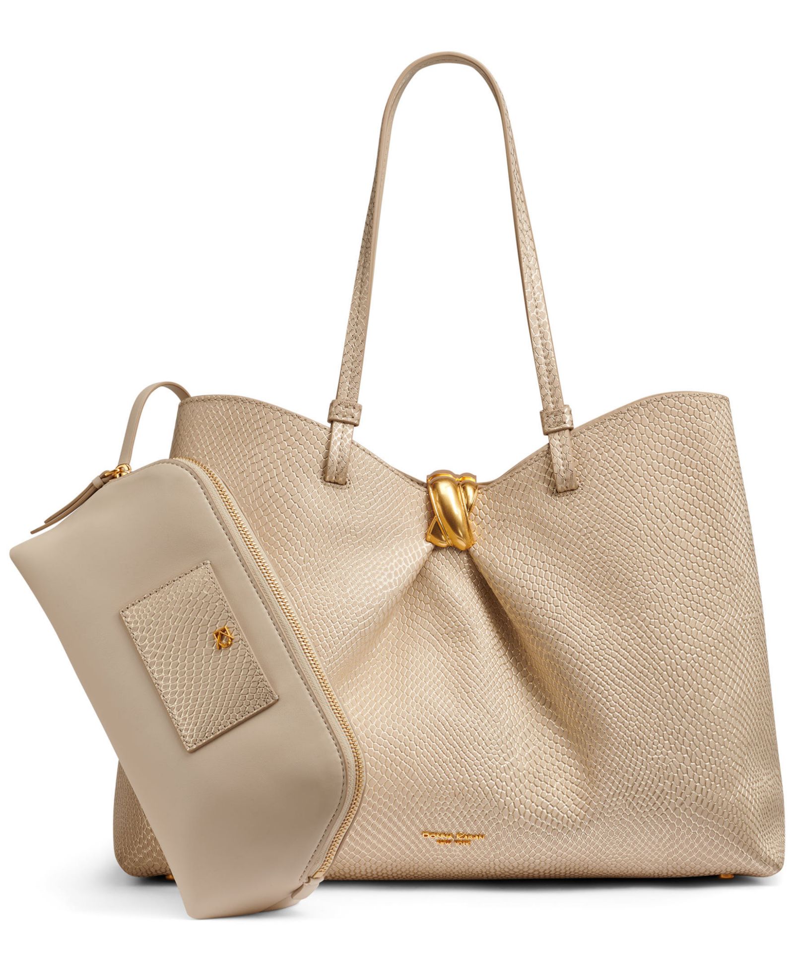 Donna Karan New York большая сумка-тоут из ткани Cambric