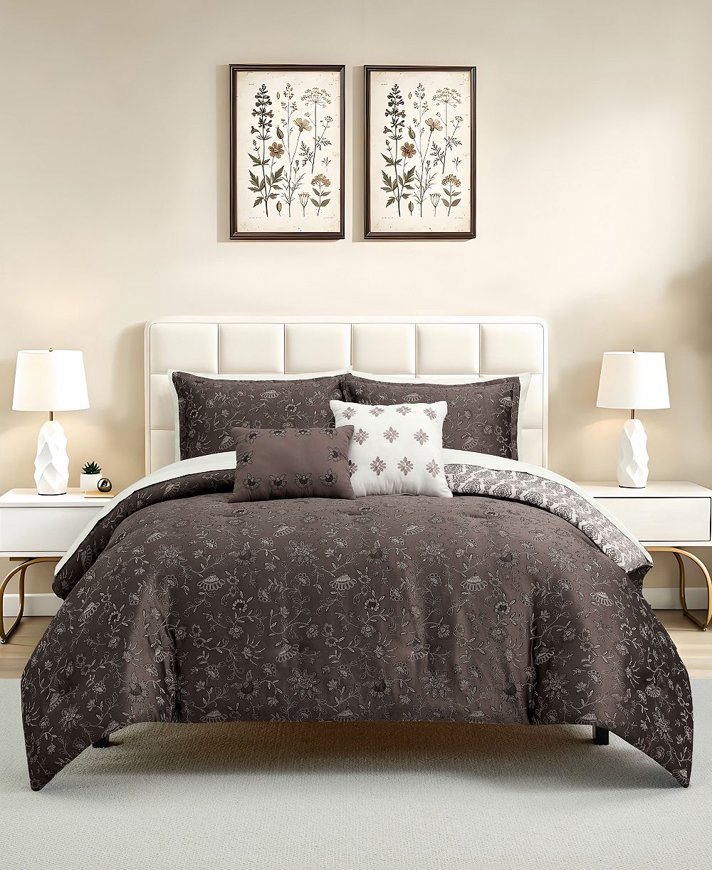 Macy's Zuri 9-Piece Comforter Set, Queen