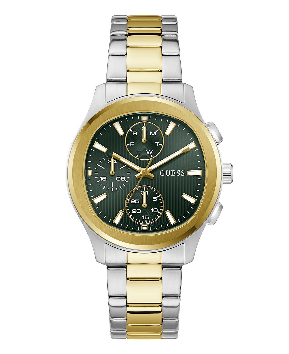GUESS Men's Two-Tone Stainless Steel Watch 40mm