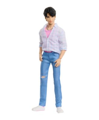 Kpop Demon Hunters Saja Boys Jinu Soda Pop 12" Fashion Doll with 11 Posable Joints, Ages 4+