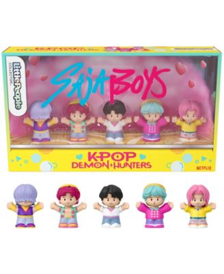 Набор фигурок Little People KPop Demon Hunters: Saja Boys, спецвыпуск Netflix