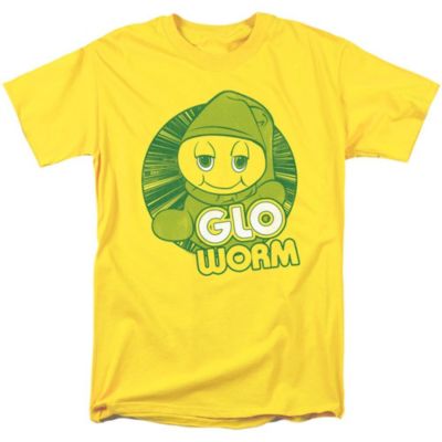 Hasbro+ Мужская футболка с логотипом Glo Worm