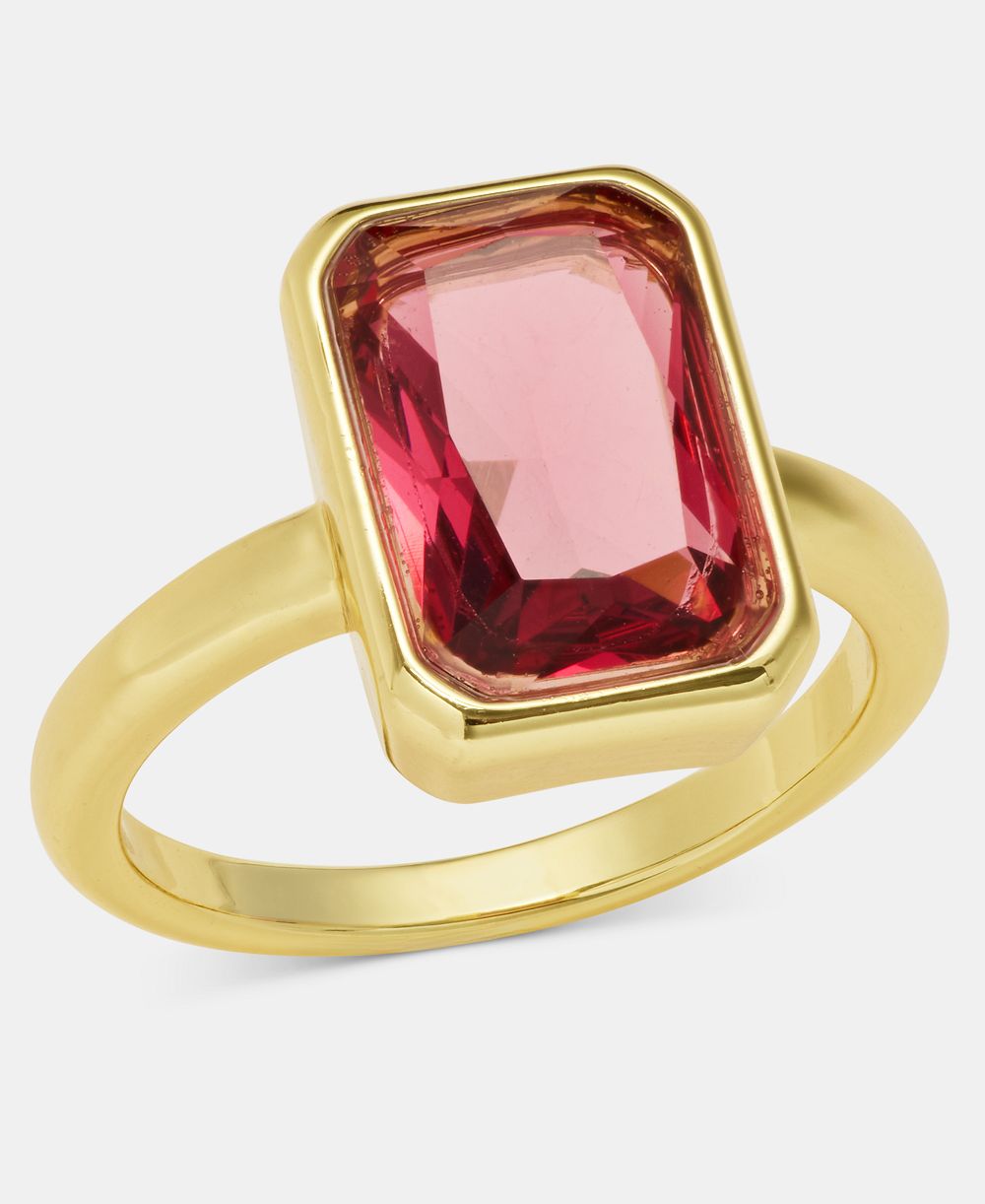 Кольцо Charter Club Red Crystal Emerald-Cut
