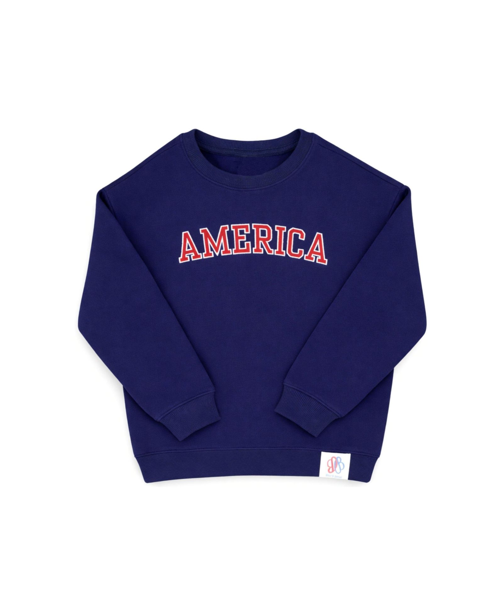 Bits & Bows Baby Unisex America Sweatshirt