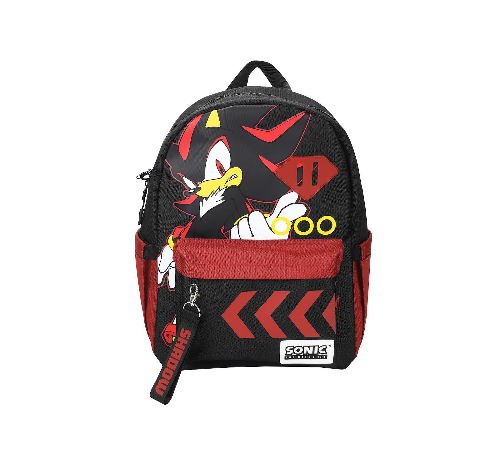 Sonic The Hedgehog Shadow Character Art 16.5" Adult  Backpack