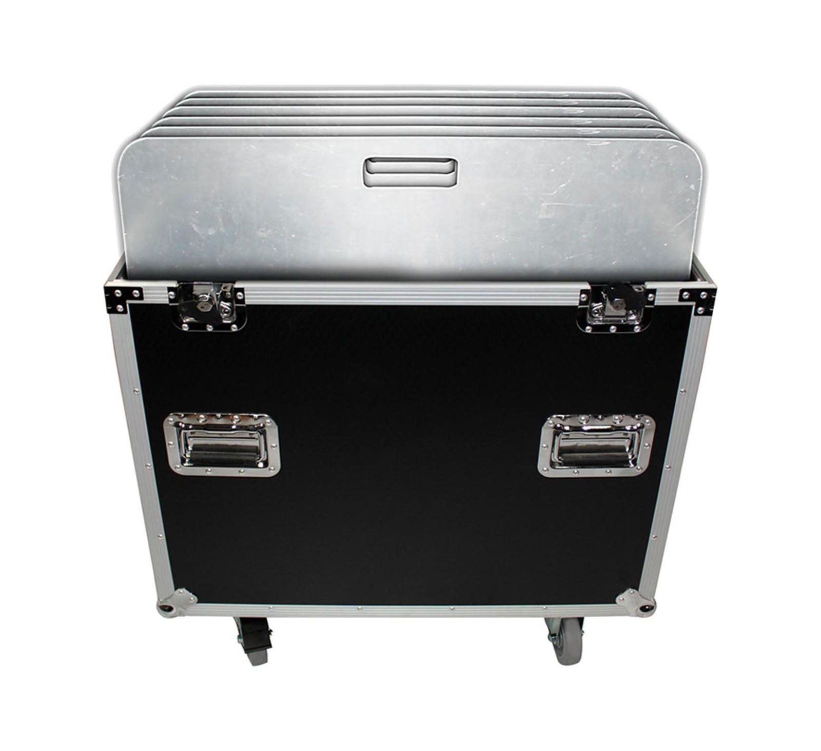 ProX дорожный кейс ATA-300 Style Flight Road Case с колесиками, алюминиевое основание 24"x24"