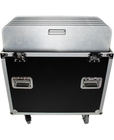 ProX дорожный кейс ATA-300 Style Flight Road Case с колесиками, алюминиевое основание 24"x24"
