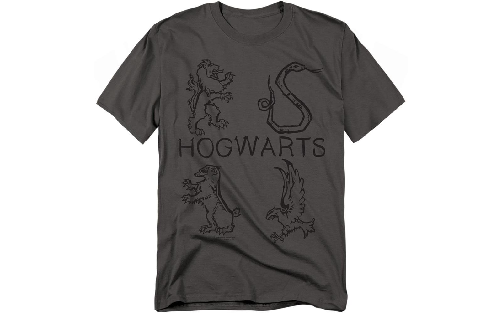 Harry Potter Men's Literary Crests T-Shirt