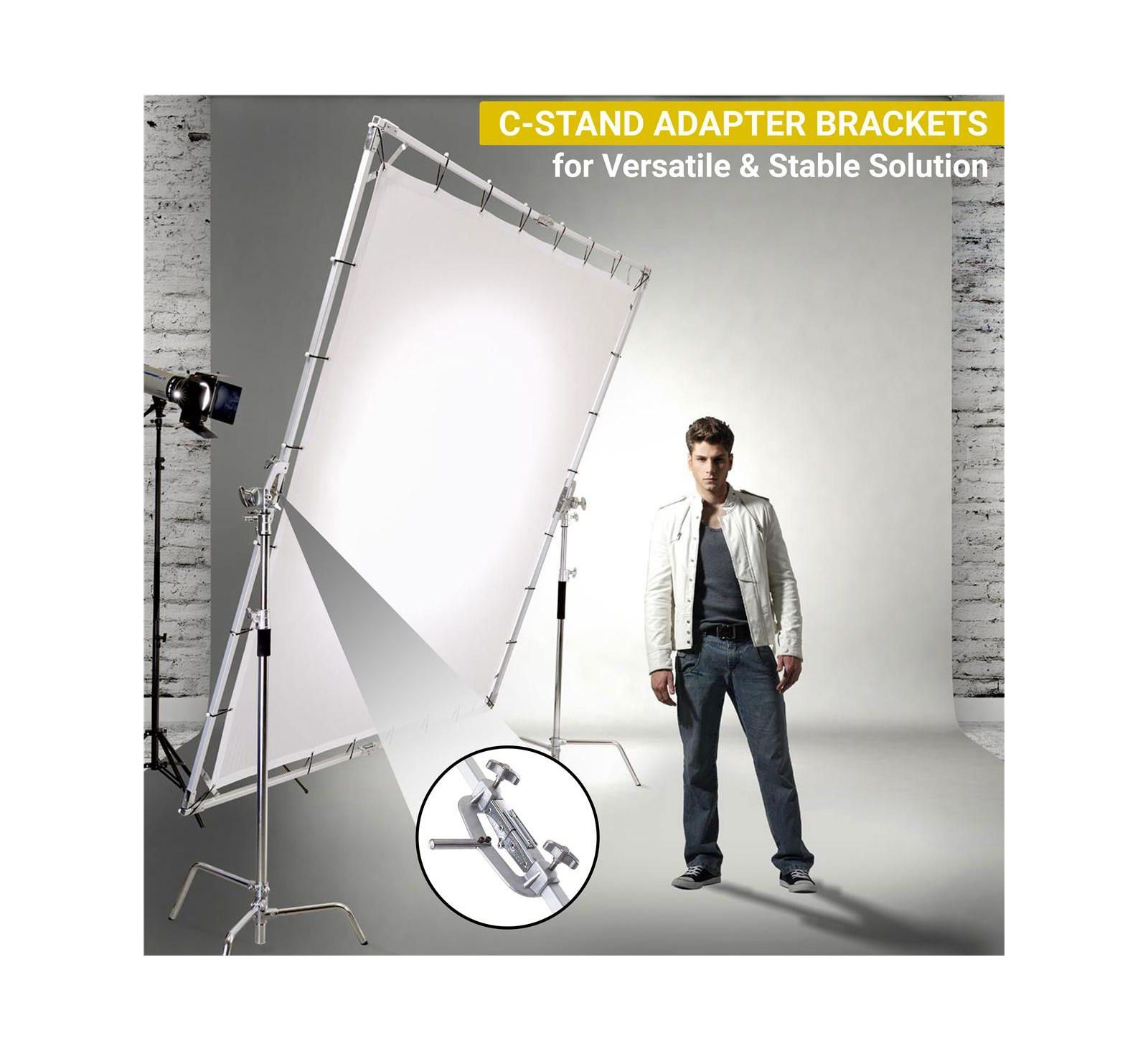 Glow Butterfly Light Modifier Scrim Kit 8x8'