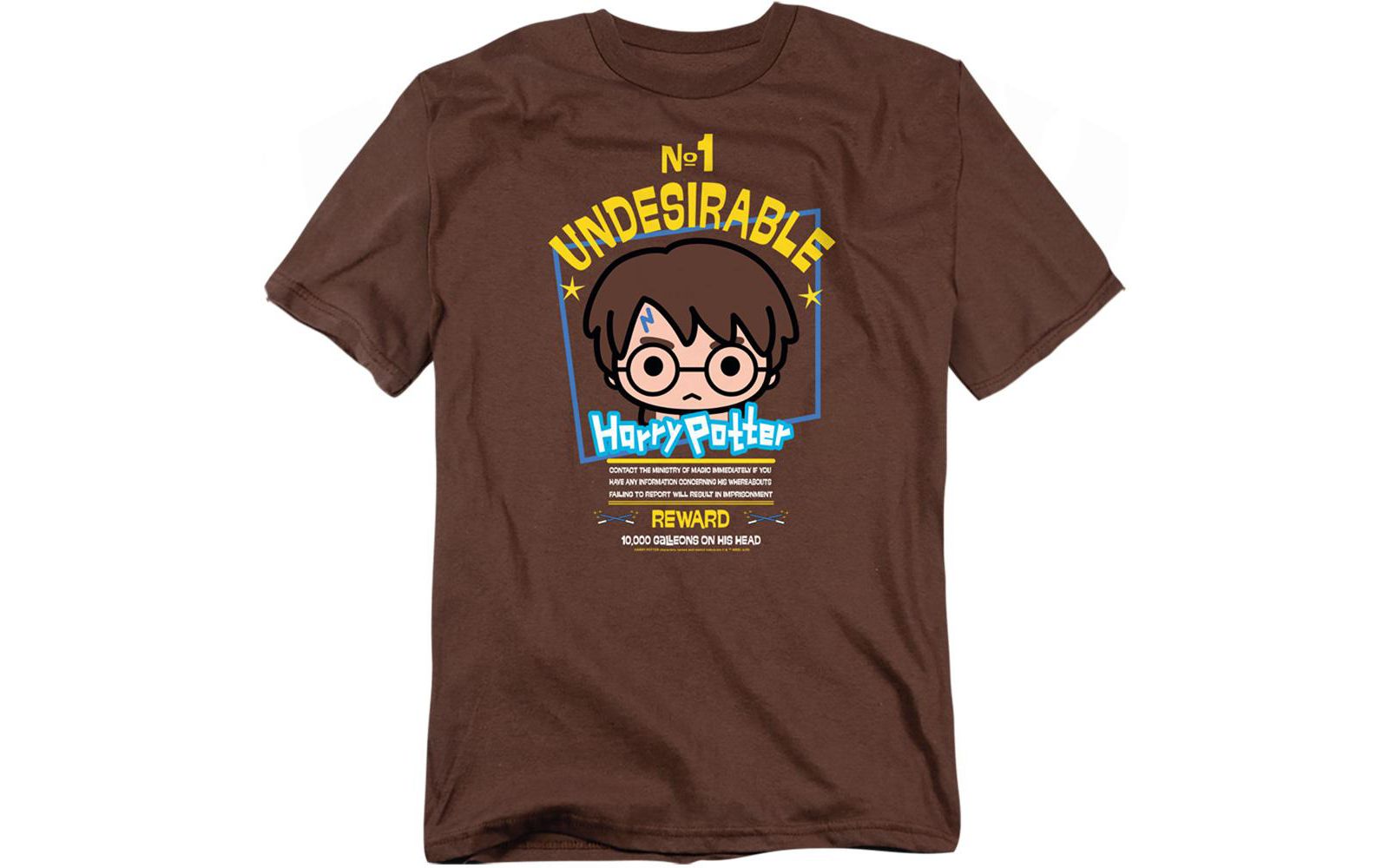 Harry Potter Men's Chibi No 1 Undesirable Poster T Shirt