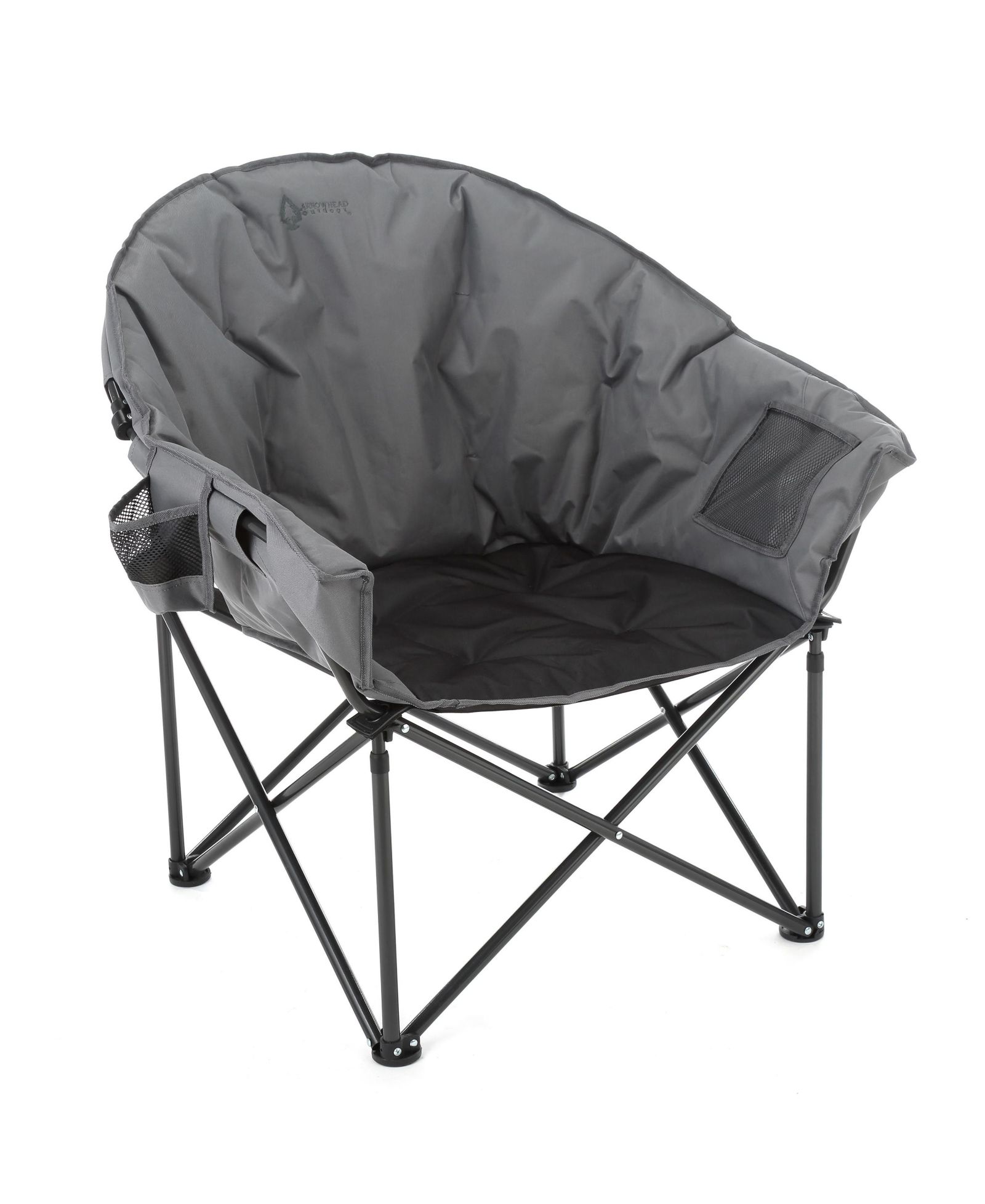 Набор из 2 складных кемпинговых кресел ARROWHEAD OUTDOOR с подстаканником и сумкой, выдерживает 330 lbs