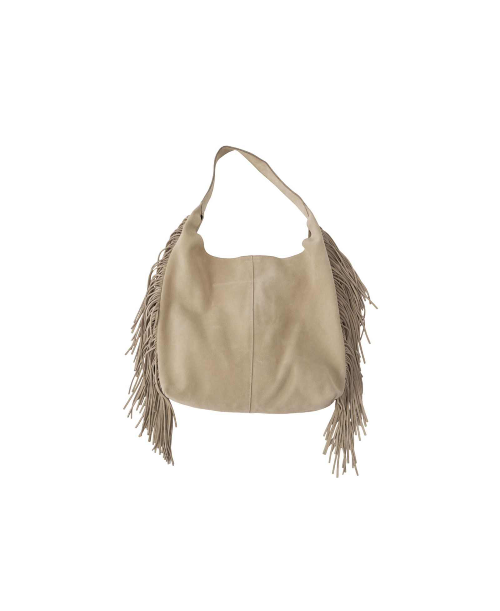 ELLE Collection Suede Fringe Bag