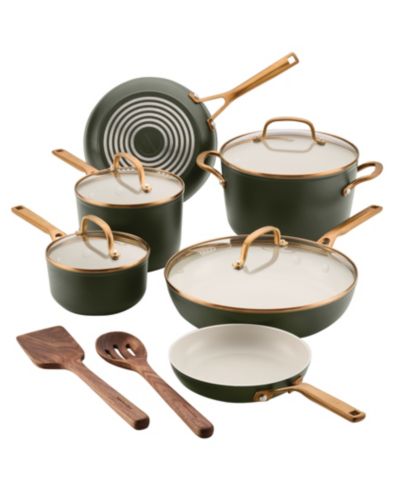 Набор кухонной посуды KitchenAid Design Series Hard-Anodized Ceramic Induction, 12-Piece