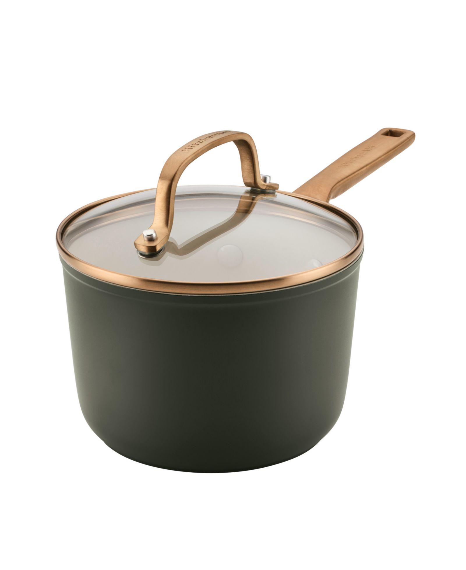 KitchenAid Design Series Hard-Anodized Ceramic Induction 2-Quart Lidded Saucepan