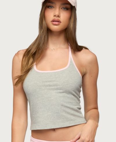 Женский топ Edikted Yurie Contrast Halter