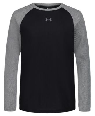 Under Armour Boys' 8-20 Color-Blocked Long-Sleeve T-Shirt