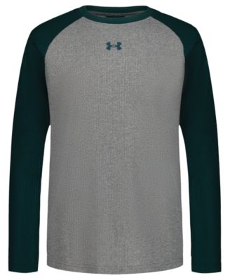 Under Armour Boys' 8-20 Color-Blocked Raglan Long-Sleeve T-Shirt