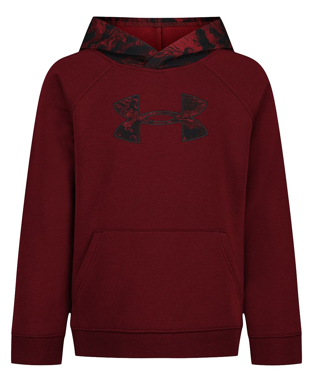 Under Armour детское флисовое худи с логотипом