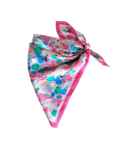 Headbands of Hope Women's Satin Abstract Floral Headscarf