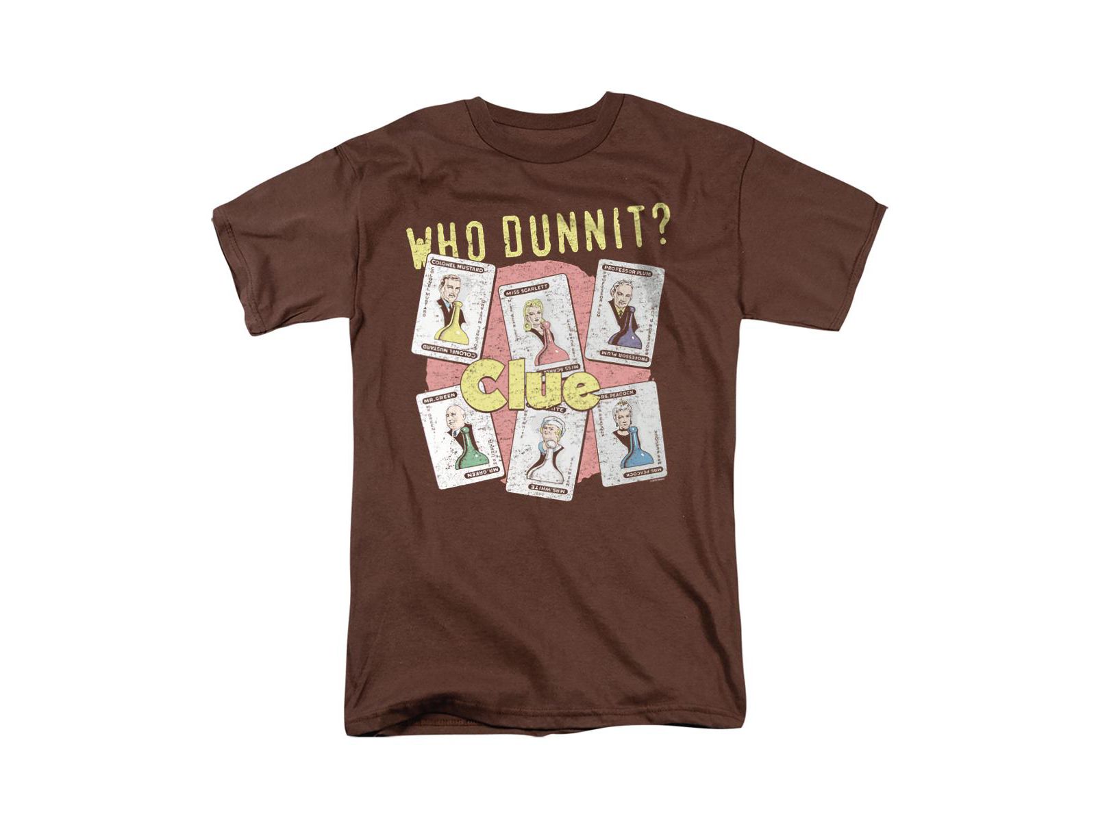 Hasbro+ Men's + Clue Who Dunnit T-Shirt