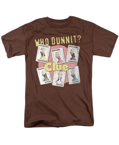 Футболка Hasbro+ Men's Clue Who Dunnit