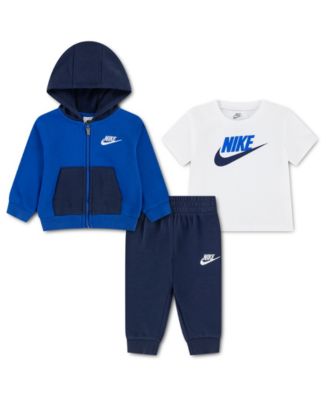 Nike детский комплект из толстовки, футболки и брюк, 3 предмета