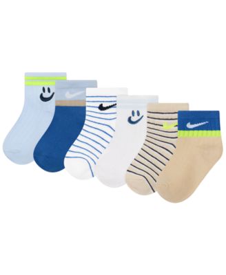 Детские носки Nike 6M-4T Fashion Rib, 6-Pack