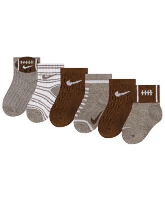 Детские носки Nike для мальчиков 6M-4T Ready Set Grow, 6 штук