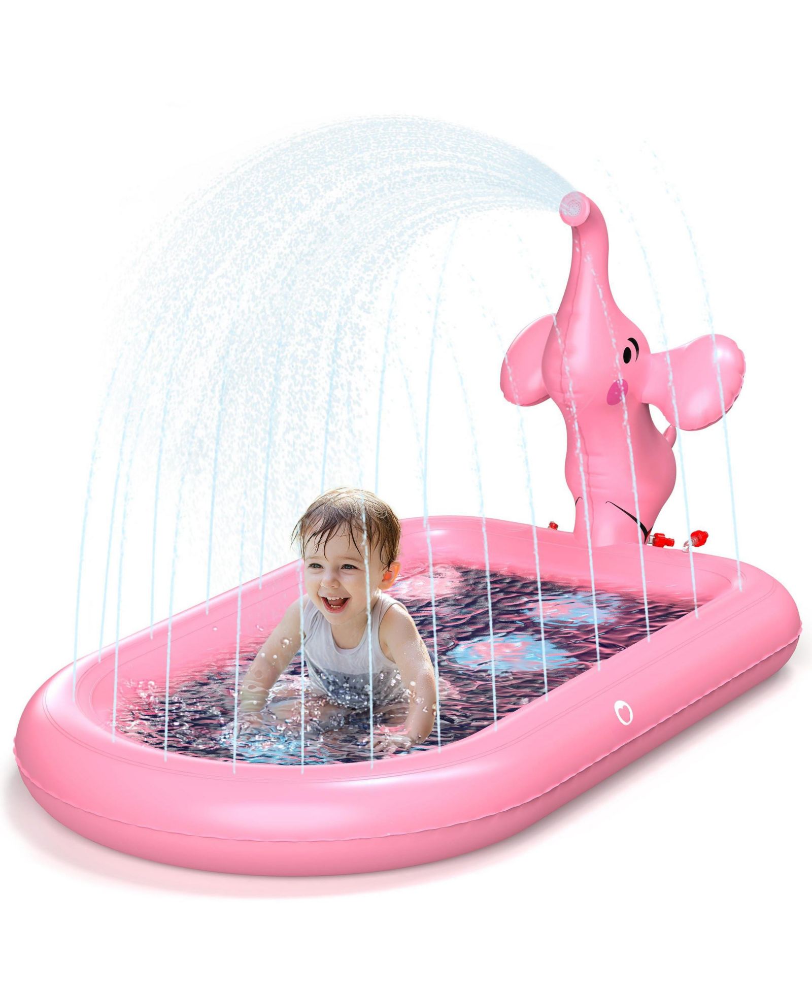 Разбрызгиватель-бассейн GNUADZ Elephant Splash Pad Sprinkler Pool Outdoor Play Mat