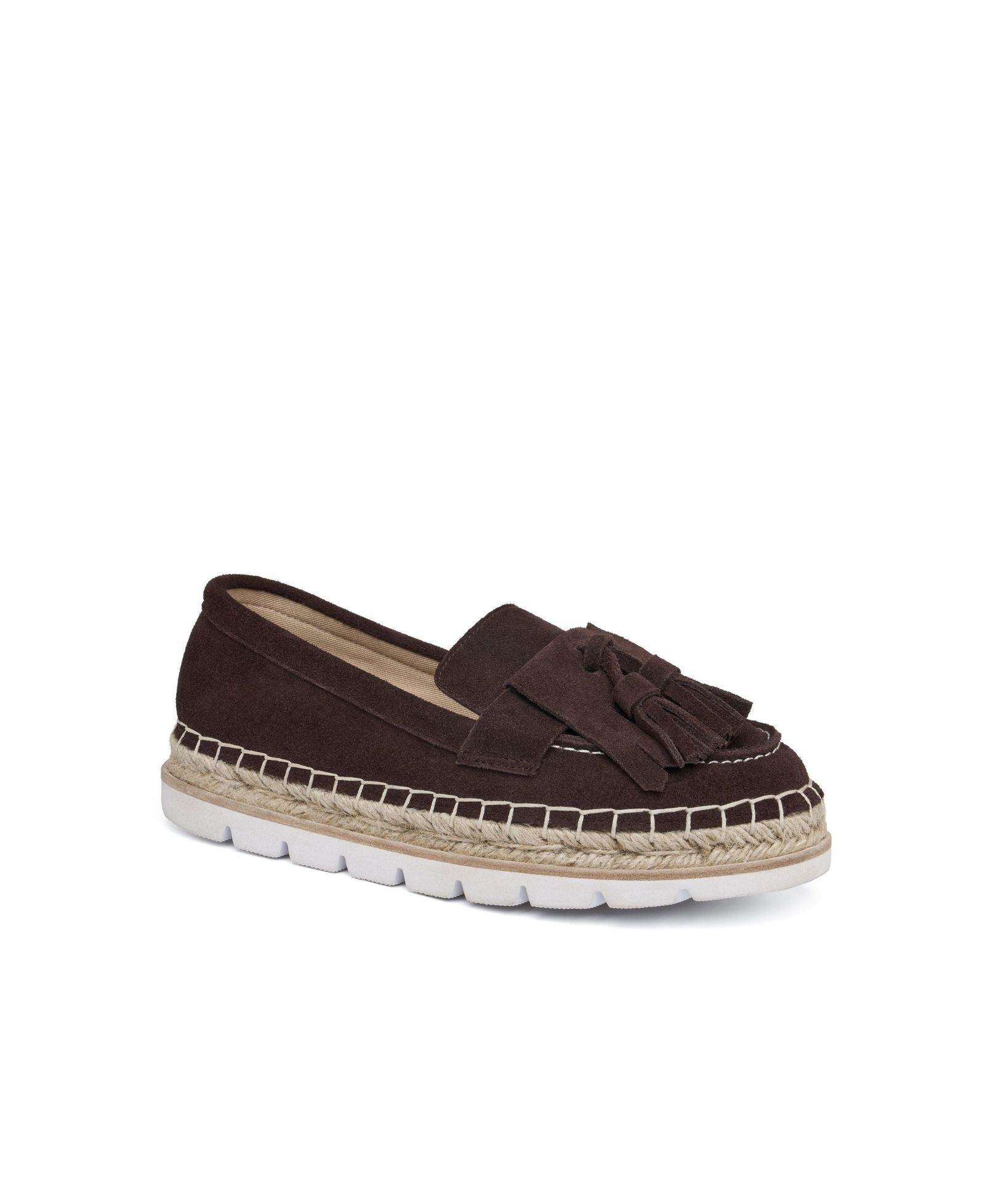JSlides Women's Benson Suede Espadrille Loafer