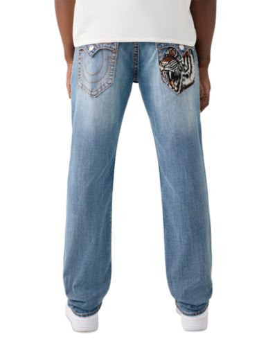 True Religion мужские джинсы Straight Tiger Big T Flap