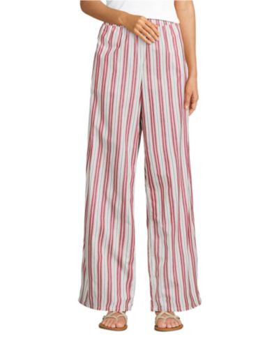 Lands' End Женский Poplin High Rise Extra Wide Leg Pants