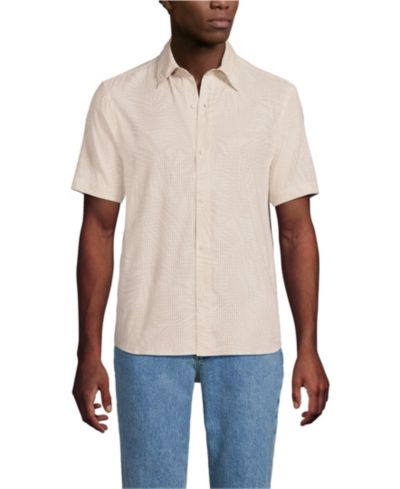 Lands' End Men's Short Sleeve Cooling Shirt