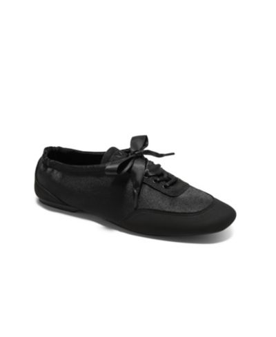 VIVAIA Женская Cristina Square-Toe Lace-Up Satin Sneakerina