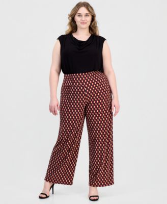 Женские широкие брюки Anne Klein Plus Size