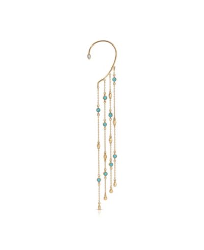 ETTIKA Linear Chains Statement Ear Cuff