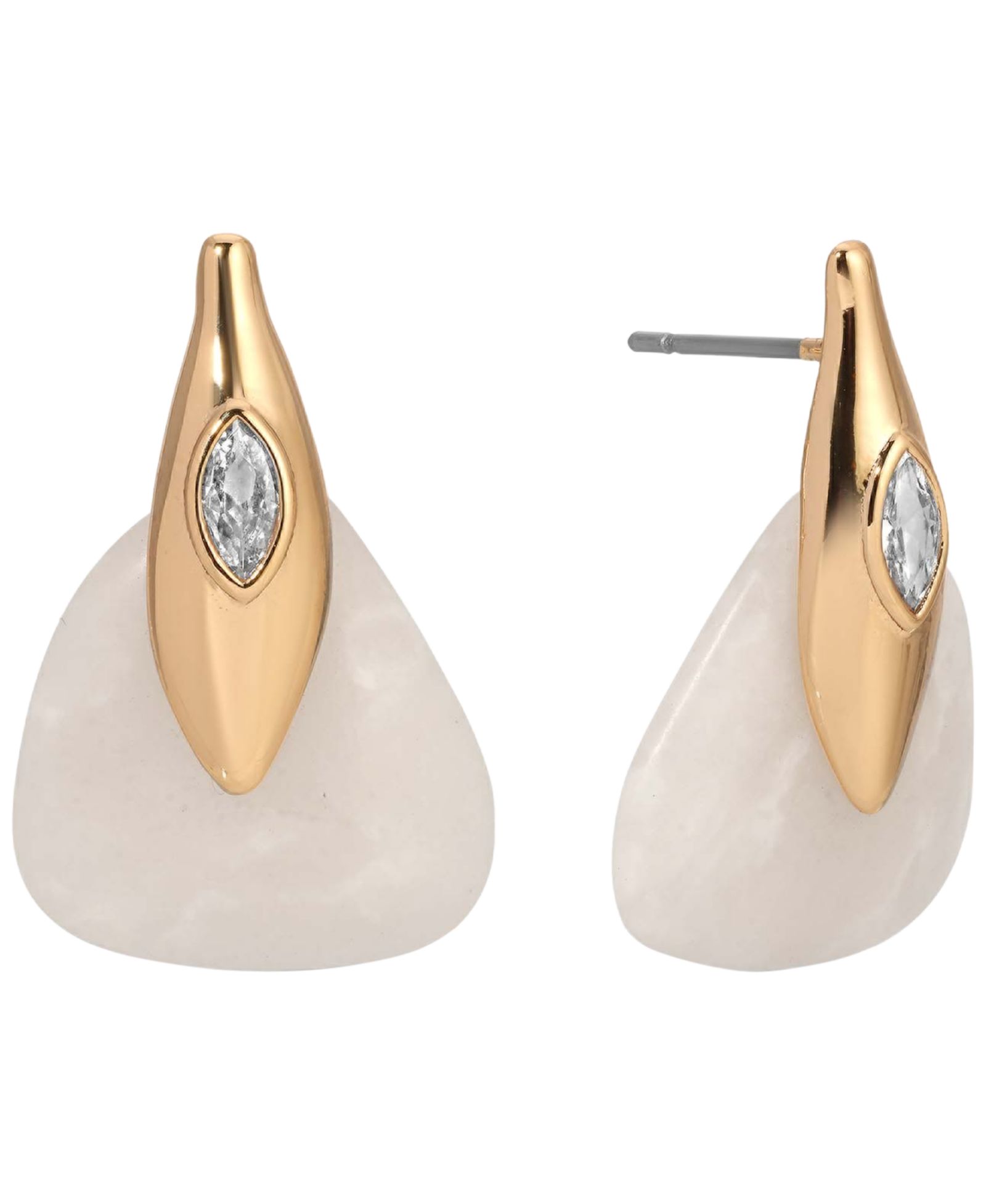 Серьги ETTIKA Gold-Tone Turquoise Solstice Drop