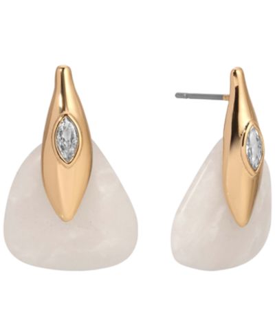 Серьги ETTIKA Gold-Tone Turquoise Solstice Drop