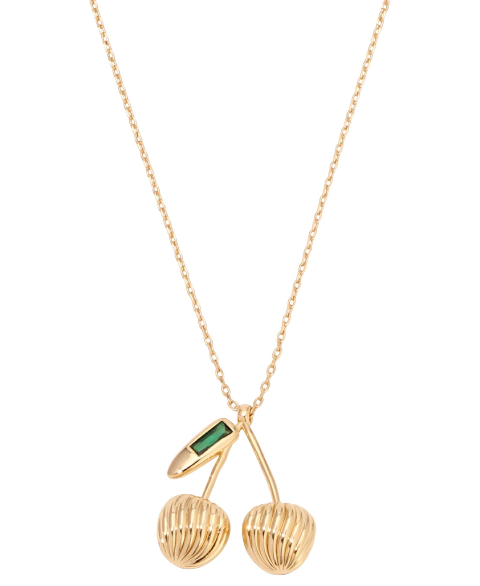 Ожерелье ETTIKA 18k Gold-Plated Sweet Cherry