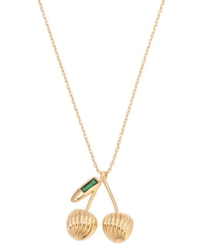 Ожерелье ETTIKA 18k Gold-Plated Sweet Cherry
