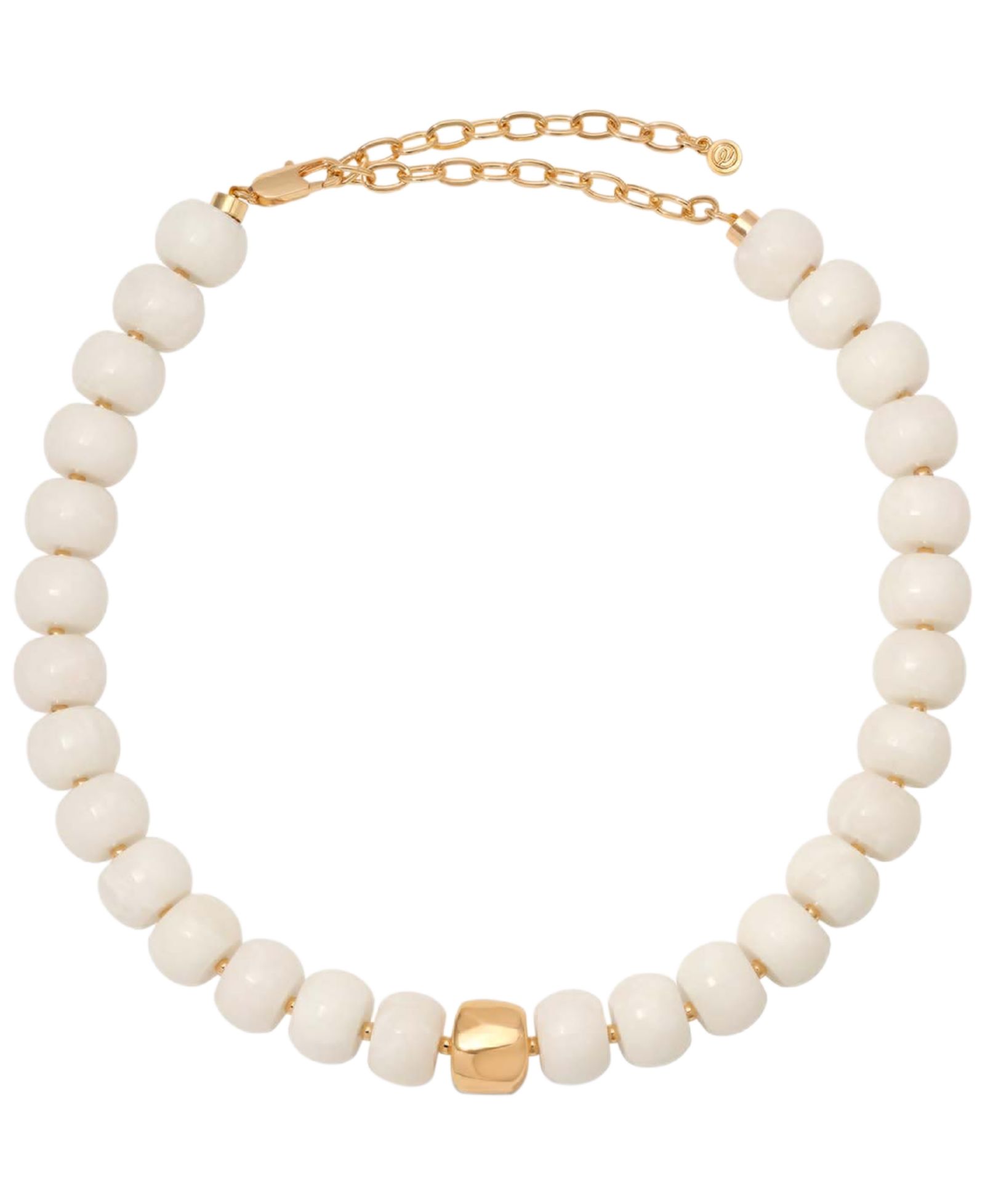 ETTIKA 18k Gold-Plated Power Bead Statement Necklace