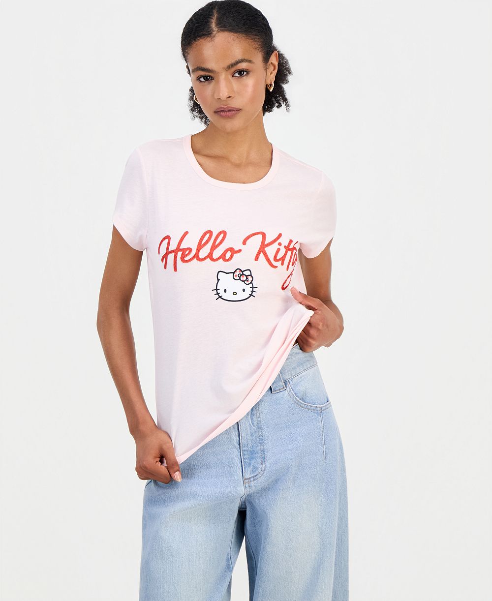 Sanrio Juniors' Hello Kitty Graphic T-Shirt