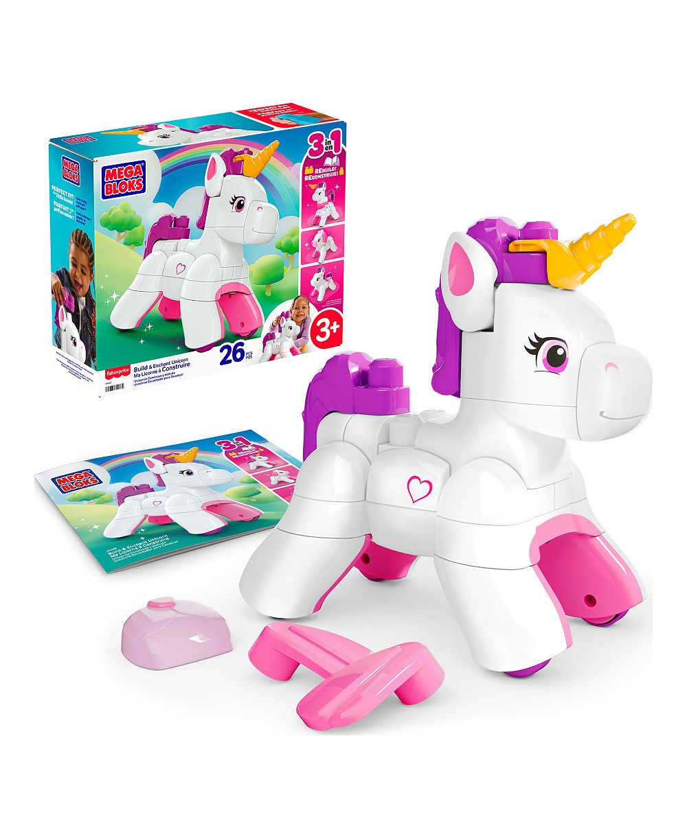 MEGA BLOKS набор для строительства «Единорог» на 26 деталей