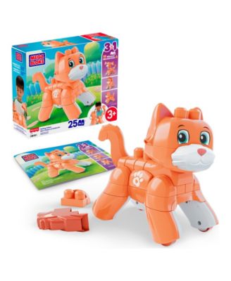 Mega Bloks Fisher-Price Rolling Kitten 3-in-1 25-Piece Building Set