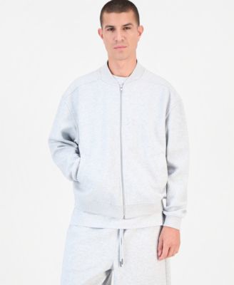 Mode of One Мужская куртка-бомбер с длинным рукавом и утилитарным дизайном свободного кроя