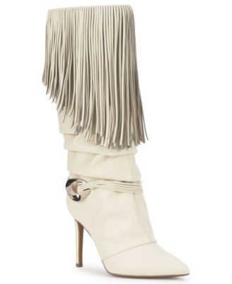 I.N.C. International Concepts Women's Sidrah Fringe Dress Boots, Macy's Exclusive
