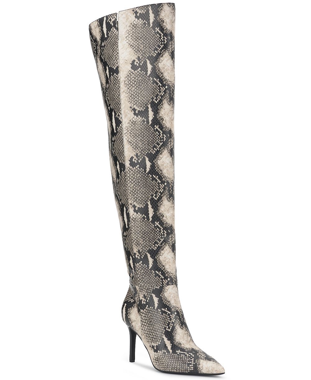 I.N.C. International Concepts Women's Kylynn Pointed Toe Over-the-Knee High Heel Boots, Macy's Exclusive