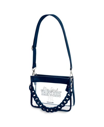 WEAR by Erin Andrews New York Yankees Plastic Chain Mini Crossbody Bag