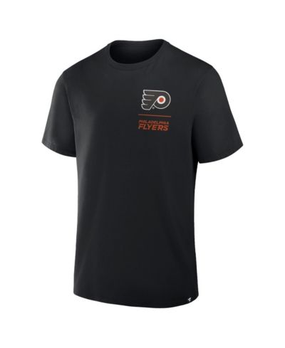 Fanatics Men's Black Philadelphia Flyers Crash The Net Legacy T-Shirt
